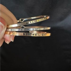 Bracelet set of three
